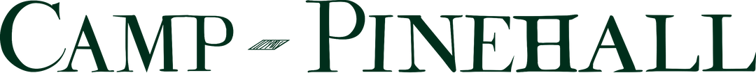Camp Pinehall green logo